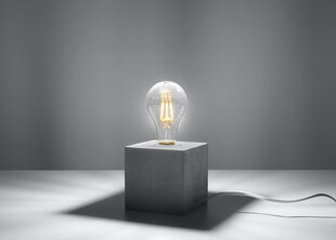 Galda lampa ARIZ concrete cena un informācija | Galda lampas | 220.lv