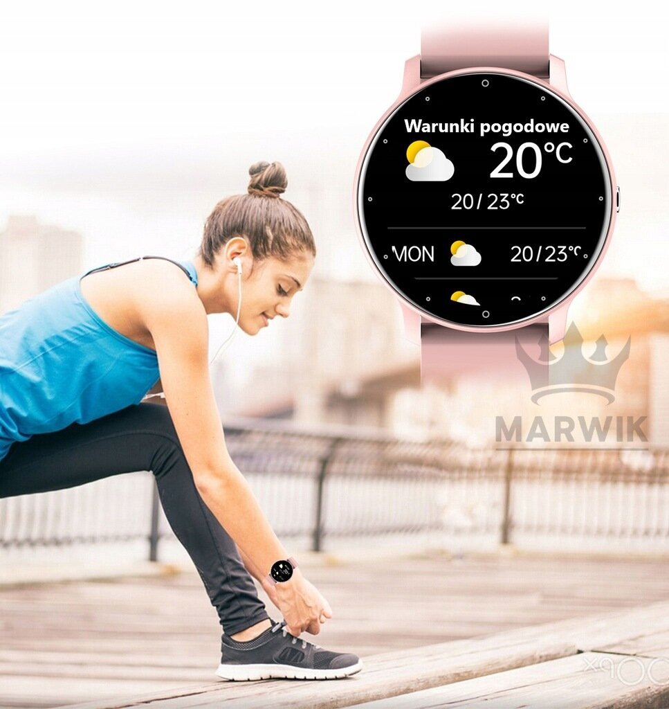 MARWIK ZL02 Rozā цена и информация | Viedpulksteņi (smartwatch) | 220.lv