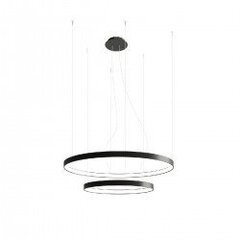 Chandelier RIO 2 55/78 black 3000K THORO TH.137 цена и информация | Люстры | 220.lv