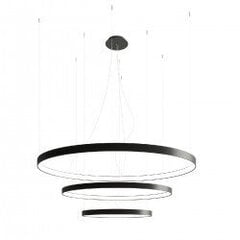 Chandelier RIO 3 55/78/110 black 3000K THORO TH.138 цена и информация | Люстры | 220.lv