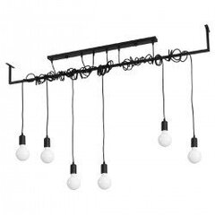 Chandelier SALAMANCA 4 black NICKEL SL.0895 цена и информация | Люстры | 220.lv