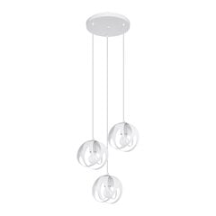 Pendant lamp TULOS 3P white CRIMSON SL.1084 цена и информация | Люстры | 220.lv