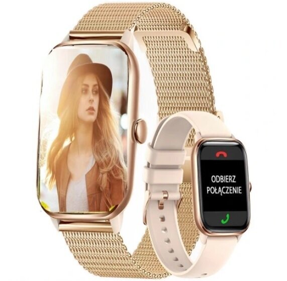 Qihom L21 Gold цена и информация | Viedpulksteņi (smartwatch) | 220.lv