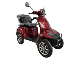 Elektriskais motorollers VistaK1 1000 W 20 Ah AC, sarkans cena un informācija | Elektro motorolleri | 220.lv