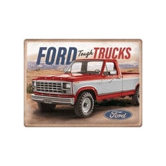 Metāla plāksne Nostalgic Art/ Ford - Tough Trucks F250 Ranger, 30x40 cm cena un informācija | Asprātīgas dāvanas | 220.lv