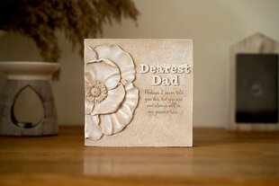 Dearest Dad dekoratīvā plāksnīte цена и информация | Детали интерьера | 220.lv