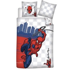 Bērnu gultas veļas komplekts Spiderman, 200x140, 2 daļas цена и информация | Детское постельное бельё | 220.lv