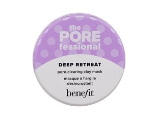 Sejas maska Benefit The POREfessional Deep Retreat Pore-Clearing, 75 ml цена и информация | Маски для лица, патчи для глаз | 220.lv