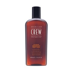 Dušas želeja American Crew 24H Deodorant Body Wash cena un informācija | Dušas želejas, eļļas | 220.lv