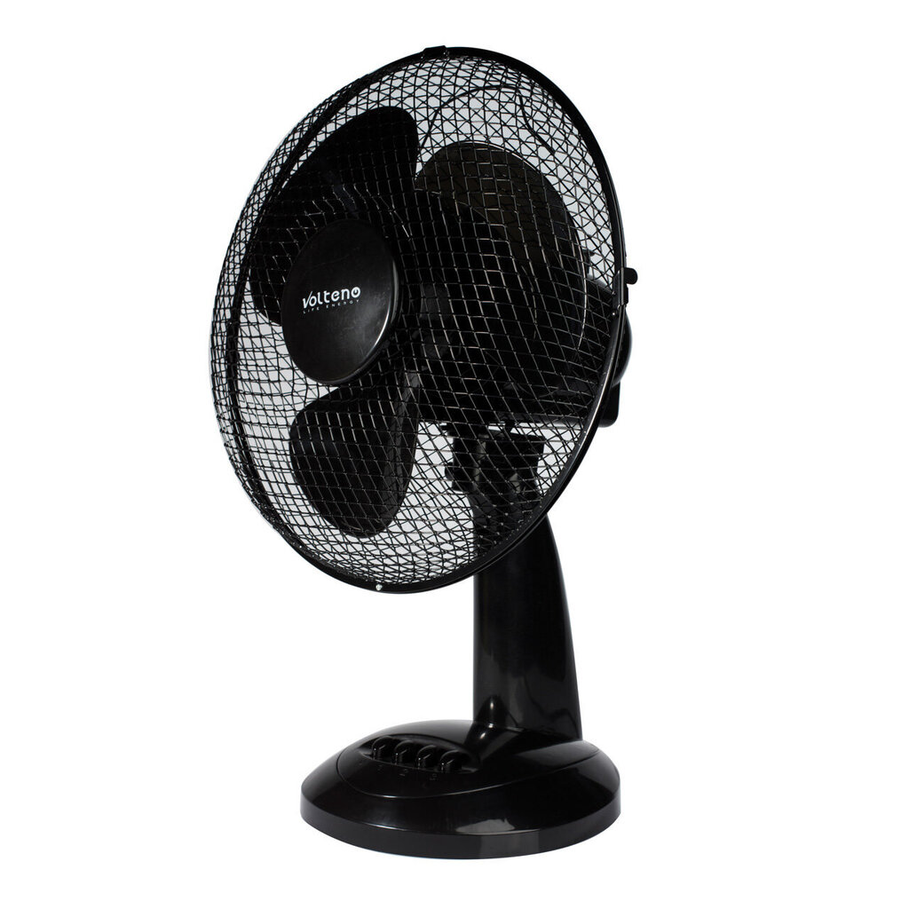 VOLTENO Galda ventilators 30W, melns cena un informācija | Ventilatori | 220.lv