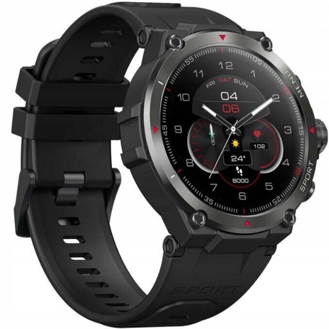 Zeblaze Stratos 2 Meteorite Black цена и информация | Viedpulksteņi (smartwatch) | 220.lv