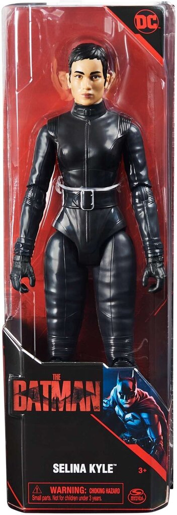 Figūriņa DC Comics The Batman black Selina Kyle Catwoman, 28 cm cena un informācija | Rotaļlietas zēniem | 220.lv