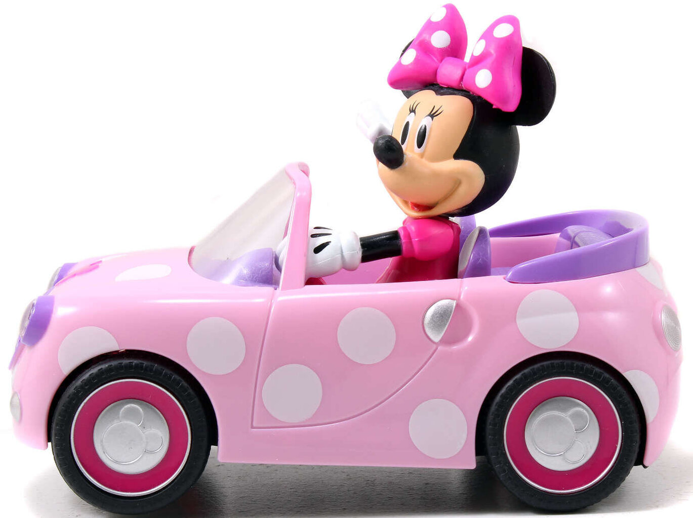Tālvadības pults vadāma automašīna Disney Minnie Mouse, rozā cena un informācija | Rotaļlietas meitenēm | 220.lv
