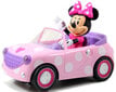 Tālvadības pults vadāma automašīna Disney Minnie Mouse, rozā cena un informācija | Rotaļlietas meitenēm | 220.lv