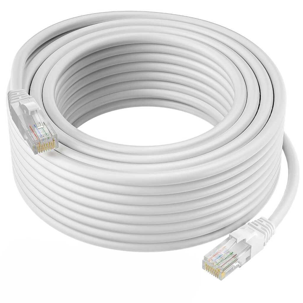 Modux Cat 5e, RJ-45, 30 m cena un informācija | Kabeļi un vadi | 220.lv