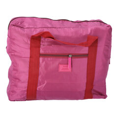 Стильная вместительная дорожная сумка, розовая цена и информация | Чемоданы, дорожные сумки | 220.lv