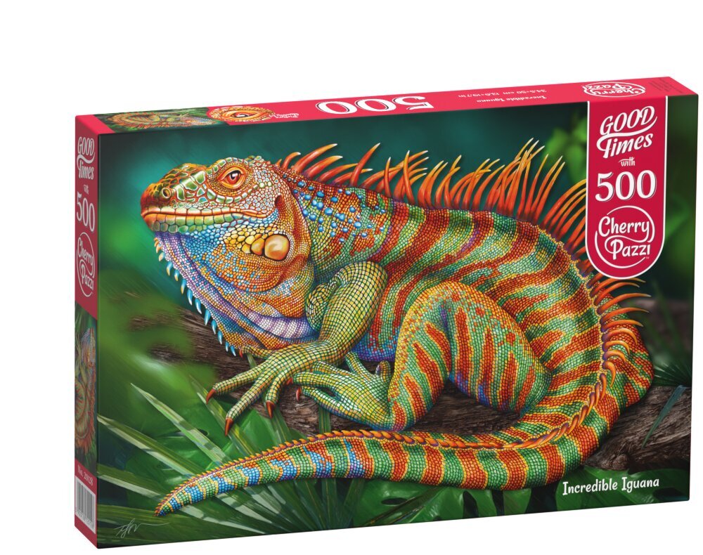 Puzle CherryPazzi Incredible Iguana 500 d. cena un informācija | Puzles, 3D puzles | 220.lv