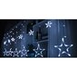 Ziemassvētku virtene, 136 LED, 3m цена и информация | Ziemassvētku lampiņas, LED virtenes | 220.lv