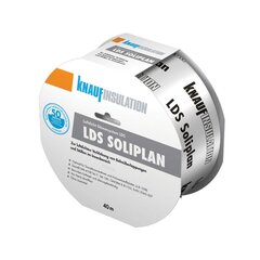 Клейкая лента Knauf LDS Soliplan, 60 мм x 40 м цена и информация | Изоляционные материалы | 220.lv