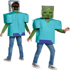 Karnevāla kostīms Disguise Minecraft Zombie, 7-8 gadi цена и информация | Карнавальные костюмы, парики и маски | 220.lv