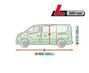 Чехол для коммерческого транспорта и микроавтобусов 490-520cm L500 Van Kegel-Blazusiak 5-4155-248-3020 цена и информация | ПОЛКА-ОРГАНИЗАТОР ДЛЯ ТЕЛЕФОНА В АВТОМОБИЛЬ | 220.lv