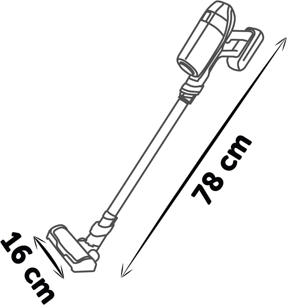 Rotaļu putekļu sūcējs ar skaņu Smoby Rowenta x Force cena un informācija | Rotaļlietas meitenēm | 220.lv