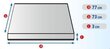 Suņu pārvadāšanas matracis Kegel-Blazusiak 77x73cm Kegel-Blazusiak 5-3240-173-9999 cena un informācija | Ceļojumu piederumi | 220.lv
