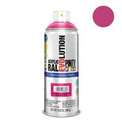 Ūdens bāzes akrila aerosola krāsa rozā RAL 4010 PintyPlus Evolution 400ml cena un informācija | Krāsas | 220.lv