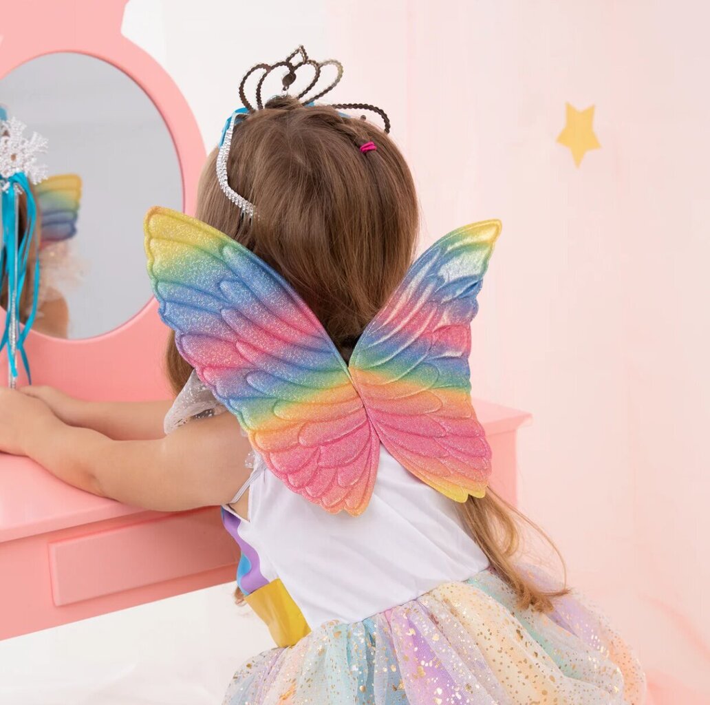 Tauriņu spārni bērniem, dažādas krāsas cena un informācija | Karnevāla kostīmi, maskas un parūkas | 220.lv