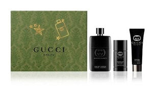 Komplekts Guilty Pour Homme vīriešiem: smaržūdens EDP, 90 ml + dušas želeja, 50 ml + dezodorants, 75 ml   cena un informācija | Sieviešu smaržas | 220.lv