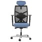 Biroja krēsls Wood Garden Carmen Fredo, zils/pelēks cena un informācija | Biroja krēsli | 220.lv