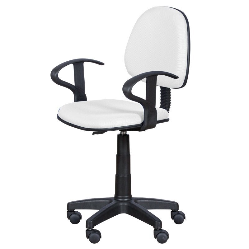 Darba krēsls Wood Garden Carmen 6012 MR, balts cena un informācija | Biroja krēsli | 220.lv