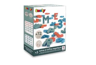 Магнитные буквы и цифры Smoby, 72 шт. цена и информация | Развивающие игрушки | 220.lv