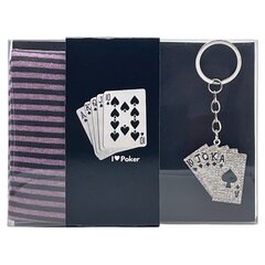 Подарочный набор Poker .Стильный брелок,модные носки,прекрасное оформление. цена и информация | Брелоки | 220.lv