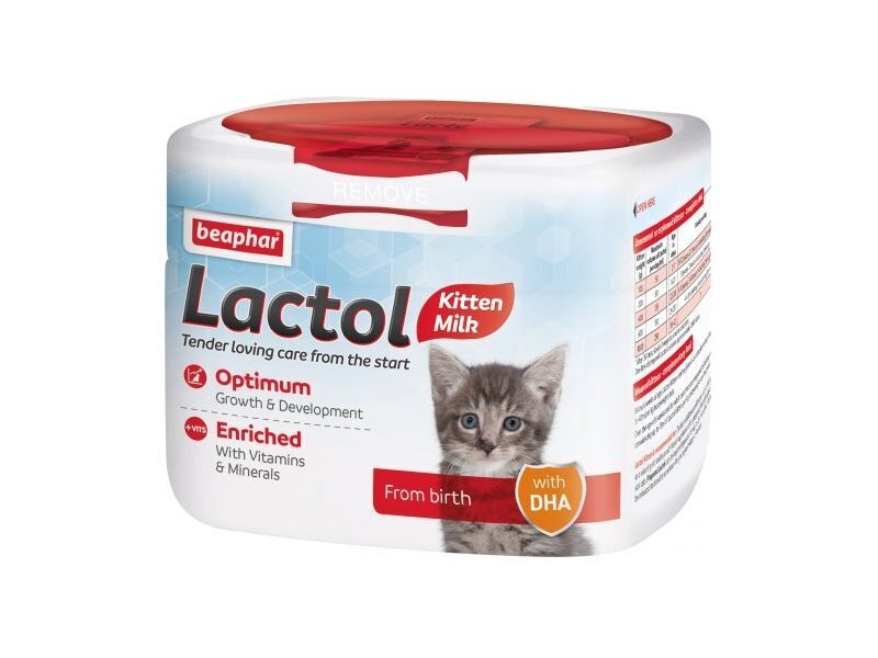 Mātes piena aizstājējs kaķēniem Beaphar Lactol Kitten, 250 g цена и информация | Vitamīni, uztura bagātinātāji, pretparazītu līdzekļi kaķiem | 220.lv