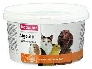 Препарат из водорослей BEAPHAR Algolith для шерсти, 250 г цена и информация | Витамины, пищевые добавки, анти-паразит продукты для собак | 220.lv
