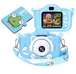 Цифровая фотокамера для детей + 4GB MICROSD цена и информация | Цифровые фотоаппараты | 220.lv