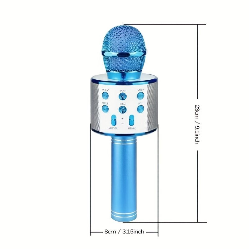 Bluetooth karaoke mikrofons цена и информация | Attīstošās rotaļlietas | 220.lv