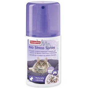 Nomierinošais līdzeklis Beaphar No Stress Home Spray Cats, 125 ml cena un informācija | Kopšanas līdzekļi dzīvniekiem | 220.lv