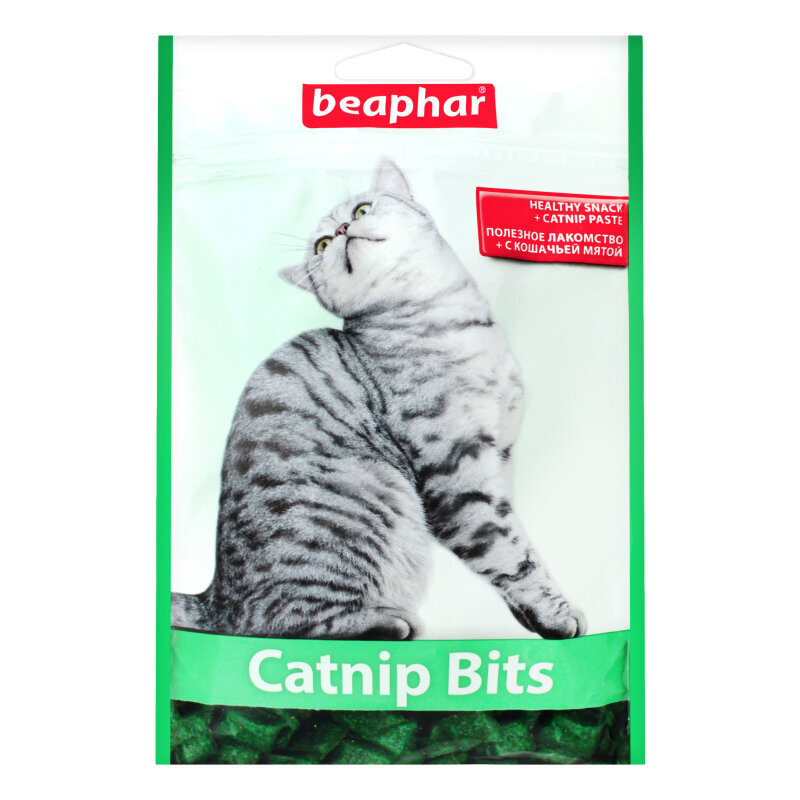 Beaphar Cat Nip Bits kaķiem ar nātru, 150g цена и информация | Gardumi kaķiem | 220.lv
