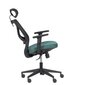 2-u krēslu komplekts Wood Garden Carmen 7567, melns/zaļš цена и информация | Biroja krēsli | 220.lv