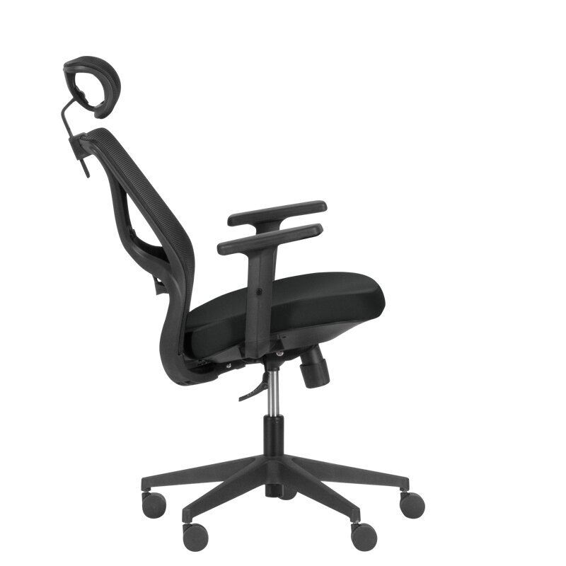2-u krēslu komplekts Wood Garden Carmen 7567, melns cena un informācija | Biroja krēsli | 220.lv
