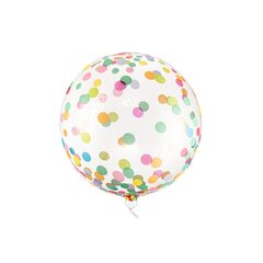 Balons ar zīmētiem konfeti, 40 cm цена и информация | Праздничные декорации | 220.lv