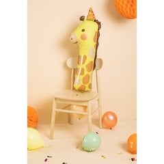 Balons cipars -- 1 - žirafe, 82 cm cena un informācija | Baloni | 220.lv