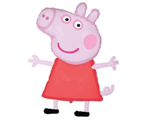 Folija balons Peppa Pig, 60 cm цена и информация | Шарики | 220.lv