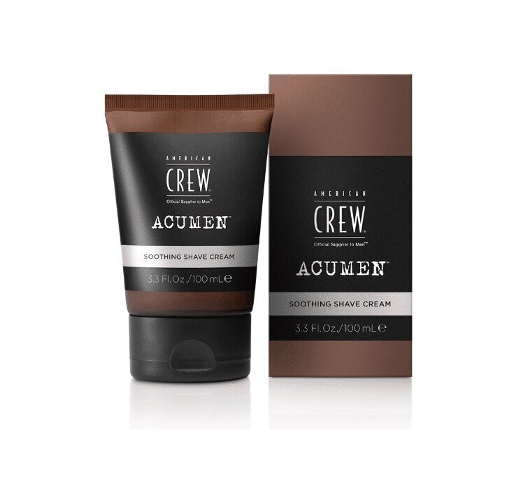 Vīriešu skūšanās krēms American Crew, 100ml цена и информация | Skūšanās piederumi, kosmētika | 220.lv