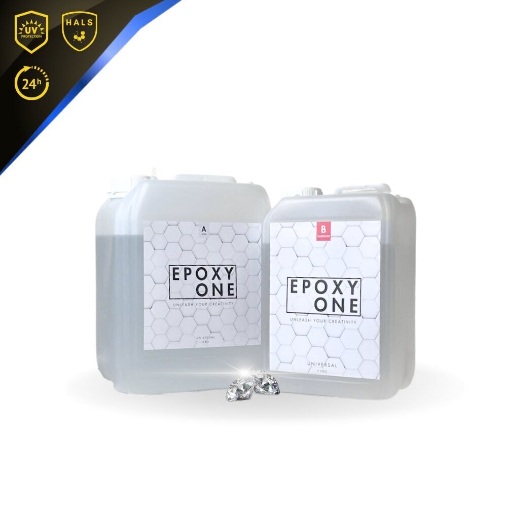 Epoksīda sveķi Epoxy One Universal, 14,5 kg cena un informācija | Rotu veidošana, pērļošana | 220.lv