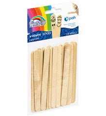 Декоративные деревянные палочки Fiorello, длина 111мм, 24 шт. цена и информация | Аппликации, декорации, наклейки | 220.lv