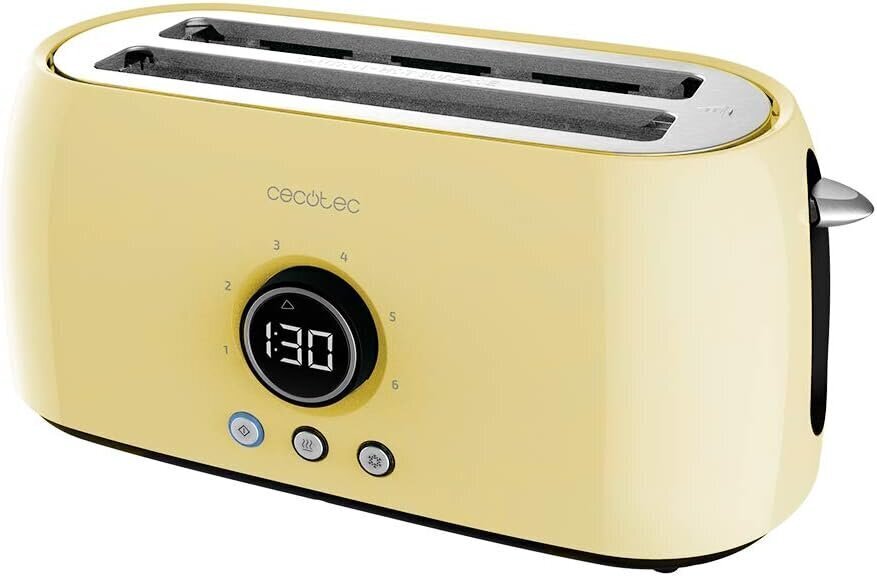 Cecotec Digital Toaster ClassicToast 15000 Yellow Extra