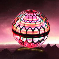 Перезаряжаемый летающий мяч со светодиодной подсветкой цена и информация | Игрушки для девочек | 220.lv